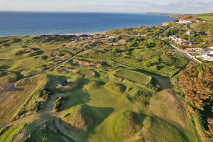 Royal Portrush 4th Green Aerial